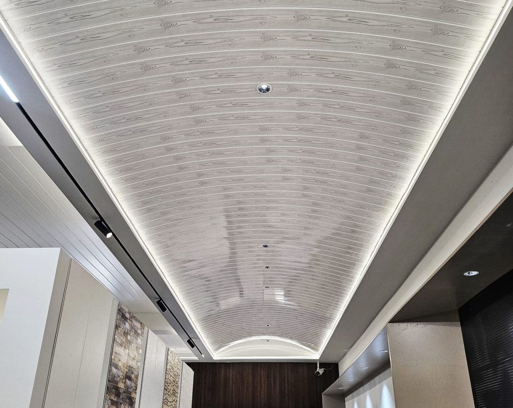 PVC Ceilings – vaulted